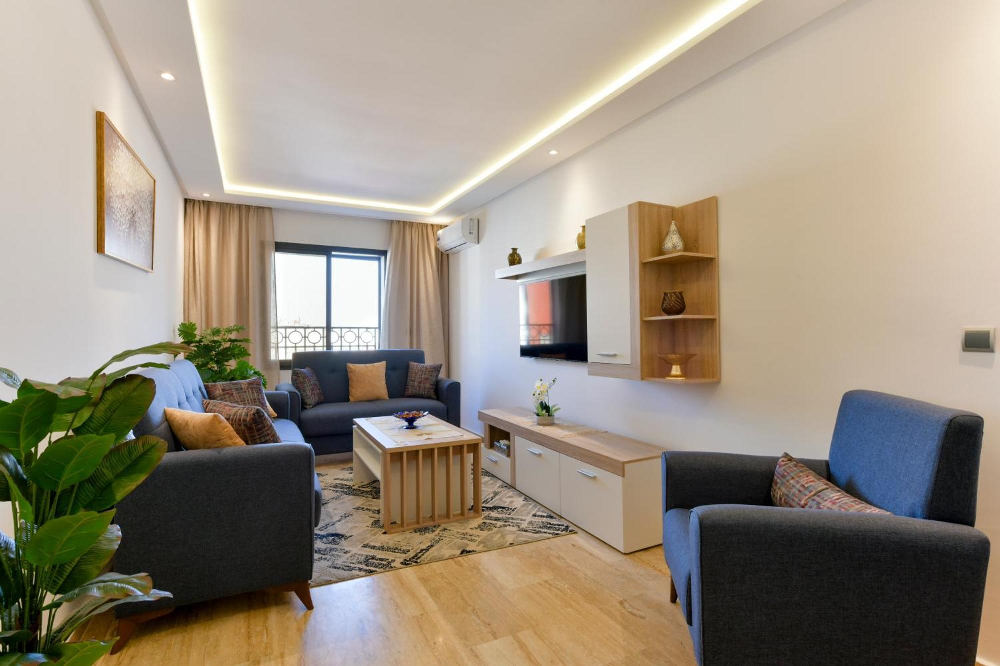 Appartement Charmant & Cozy - Centre Ville De Rabat Bagian luar foto