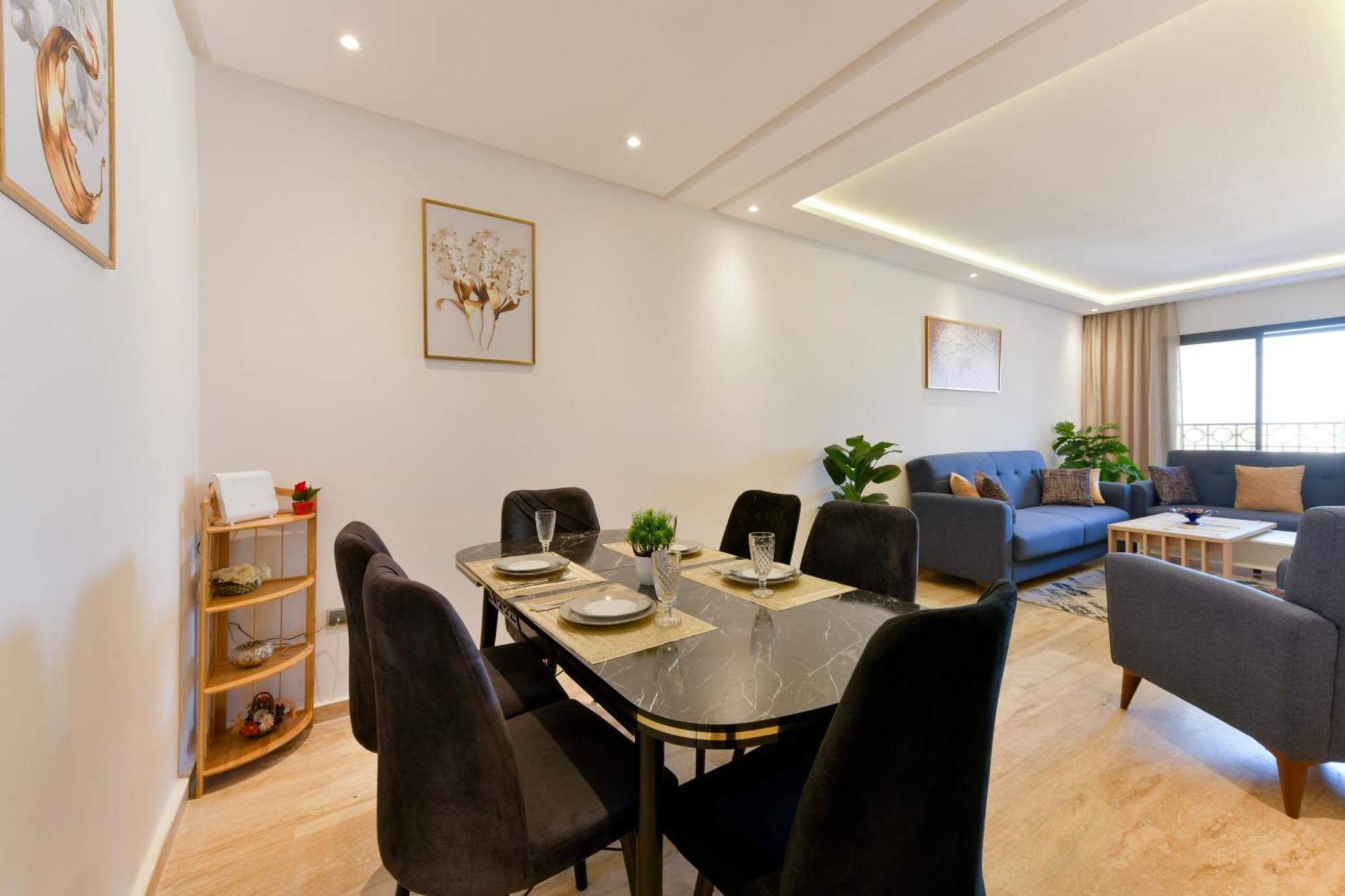 Appartement Charmant & Cozy - Centre Ville De Rabat Bagian luar foto